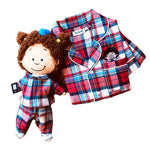 Afbeelding in Gallery-weergave laden, Spiekpietjes Pyjama + mini pyjama RUITJES
