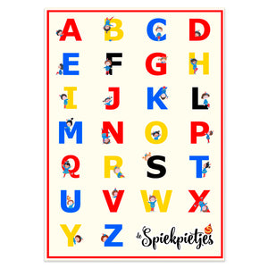 Spiekpietjes ABC poster