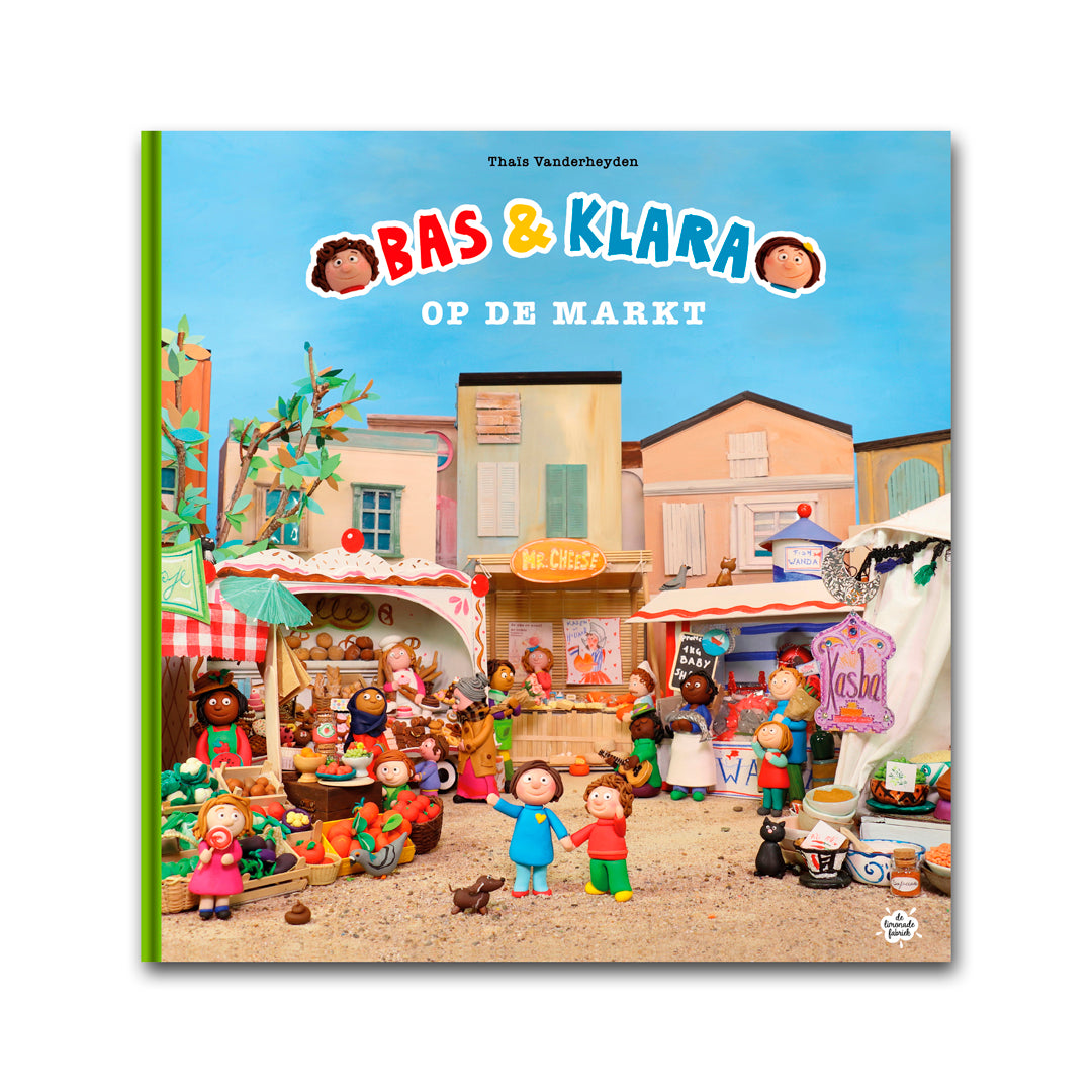 Kinderboek Bas & Klara op de markt