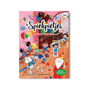 De Spiekpietjes kleur- en stickerboek