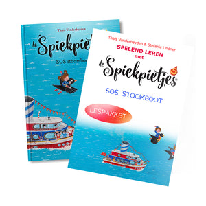 Voordeelpakket digitaal lespakket SOS Stoomboot + boek