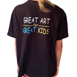 Afbeelding in Gallery-weergave laden, T-shirt &#39;Great Art&#39; zwijntje met de parel

