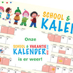 Afbeelding in Gallery-weergave laden, School &amp; Vakantiekalender 10 stuks
