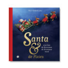 boek over kerstman in zijn slee